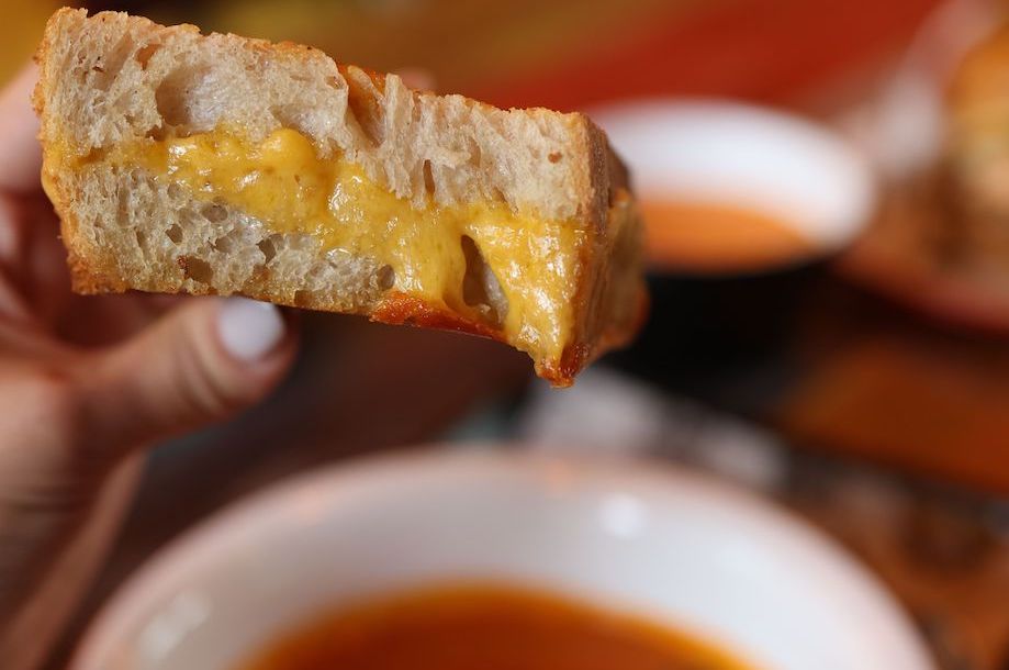 grilled cheese and tomato soup